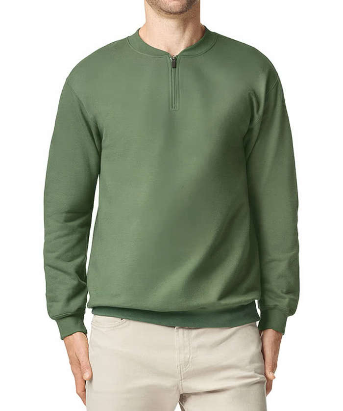 Gildan Softstyle Eco Quarter Zip Sweatshirt