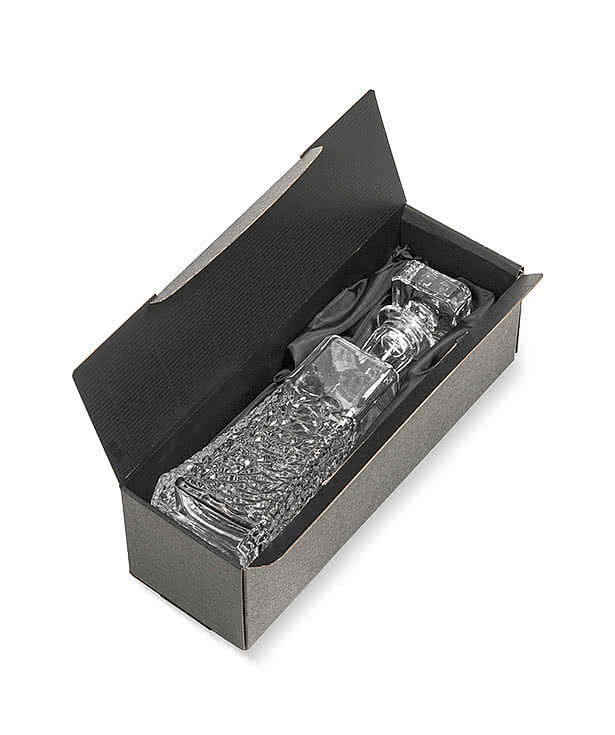 Laser Etched 24 oz. Burnell Decanter with Lid