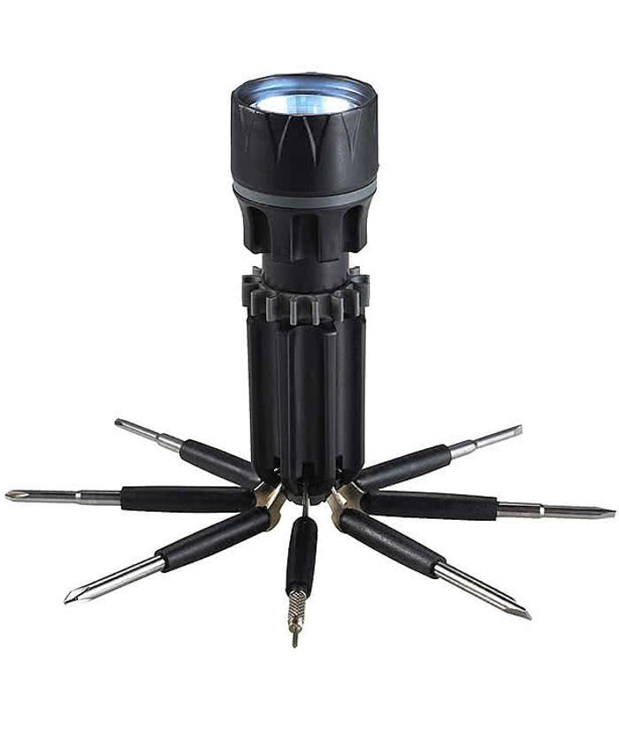 Spidey 8-In-1 Screwdriver Flashlight