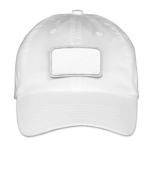 Custom Valucap Bio-Washed Hat - Rectangle Patch - Sublimated