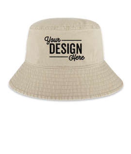 Otto Cap Garment Washed Bucket Hat - Color: Khaki