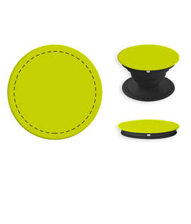 Full Color Fashion PopSocket® - Color: Citron / Black