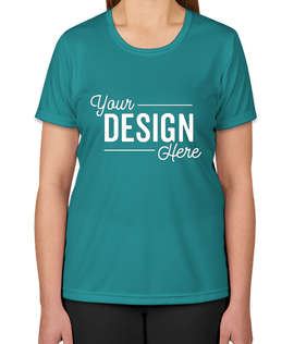 Sport-Tek Women's Competitor Performance Shirt - Color: Tropic Blue
