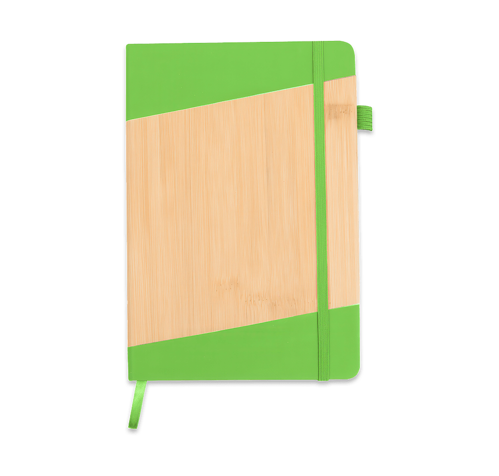 Bamboo Look Hard Cover Notebook-default