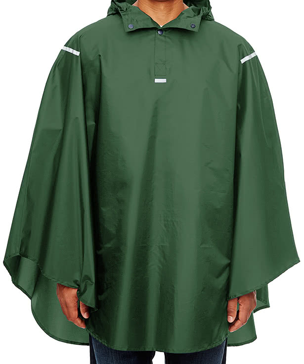 Team 365 Packable Reflective Poncho