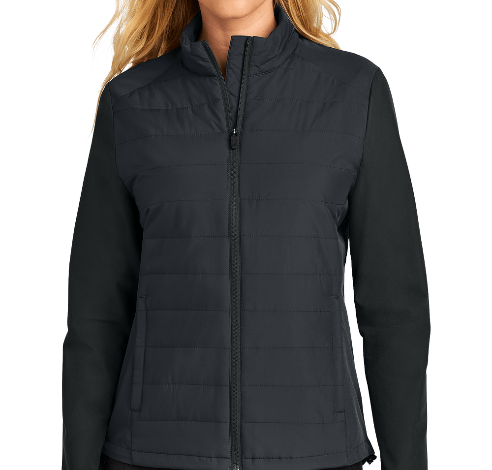 Sport-Tek Women's Movement Hybrid Soft Shell Jacket-default