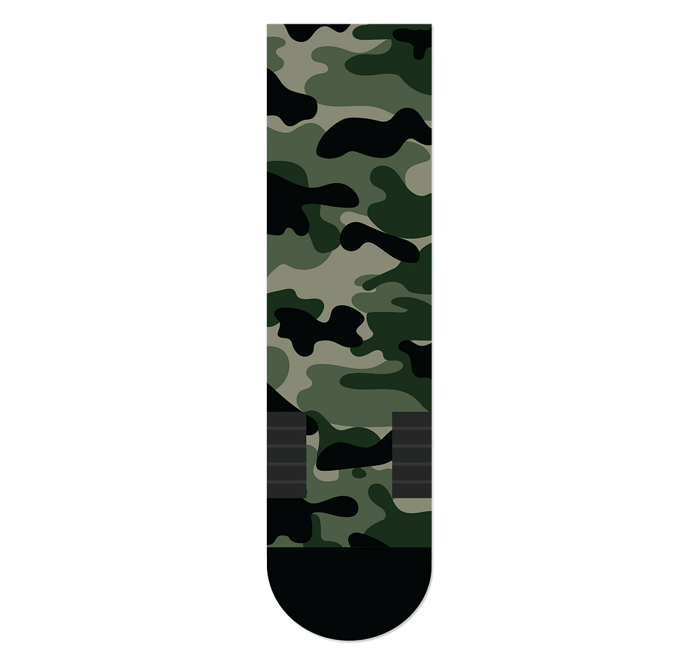 Basic Camo Premium Crew Socks-default