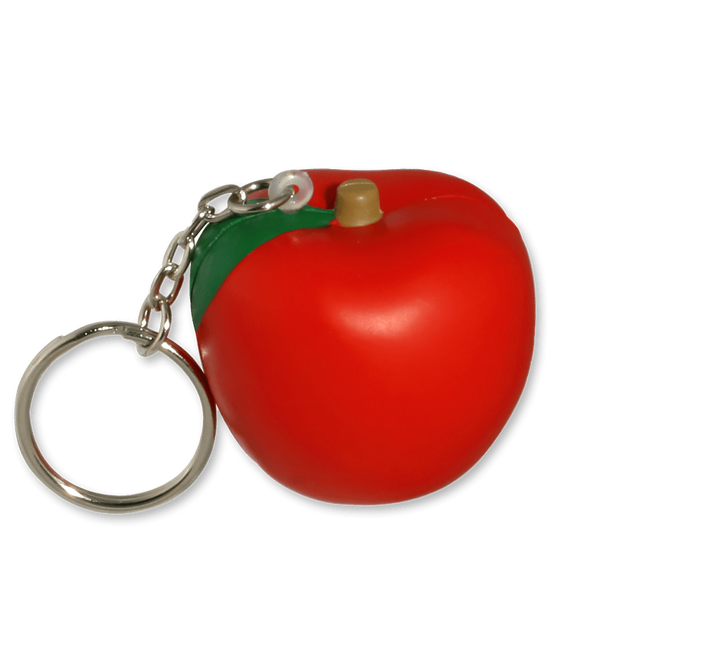 Apple Stress Reliever Key Chain-default