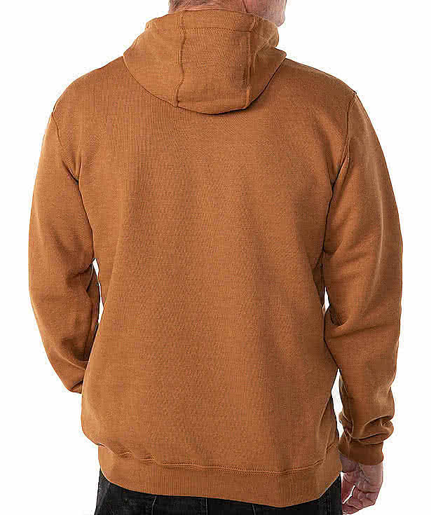 Custom Carhartt Midweight Logo Pullover Hoodie - Embroidered