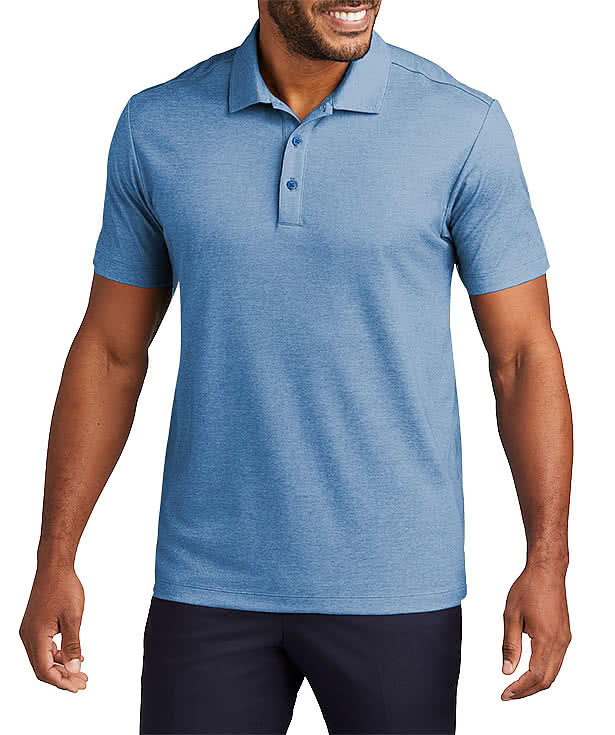 Port Authority Fine Performance Pique Blend Polo - Printed