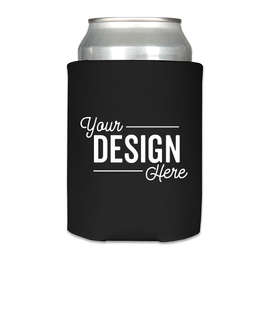 Foldable Can Cooler - Color: Black