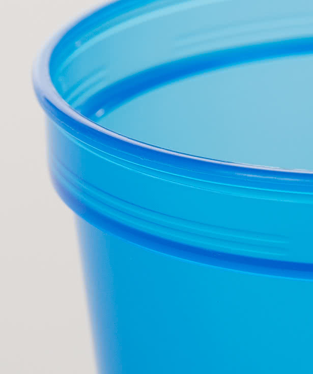 16 oz. Translucent Plastic Stadium Cup
