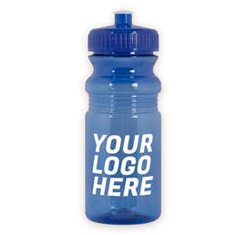 20 oz. Translucent Bike Water Bottle