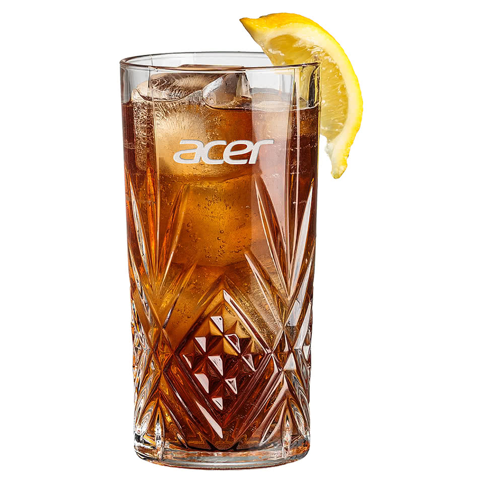 Laser Etched 12 oz. Milford Highball Glass