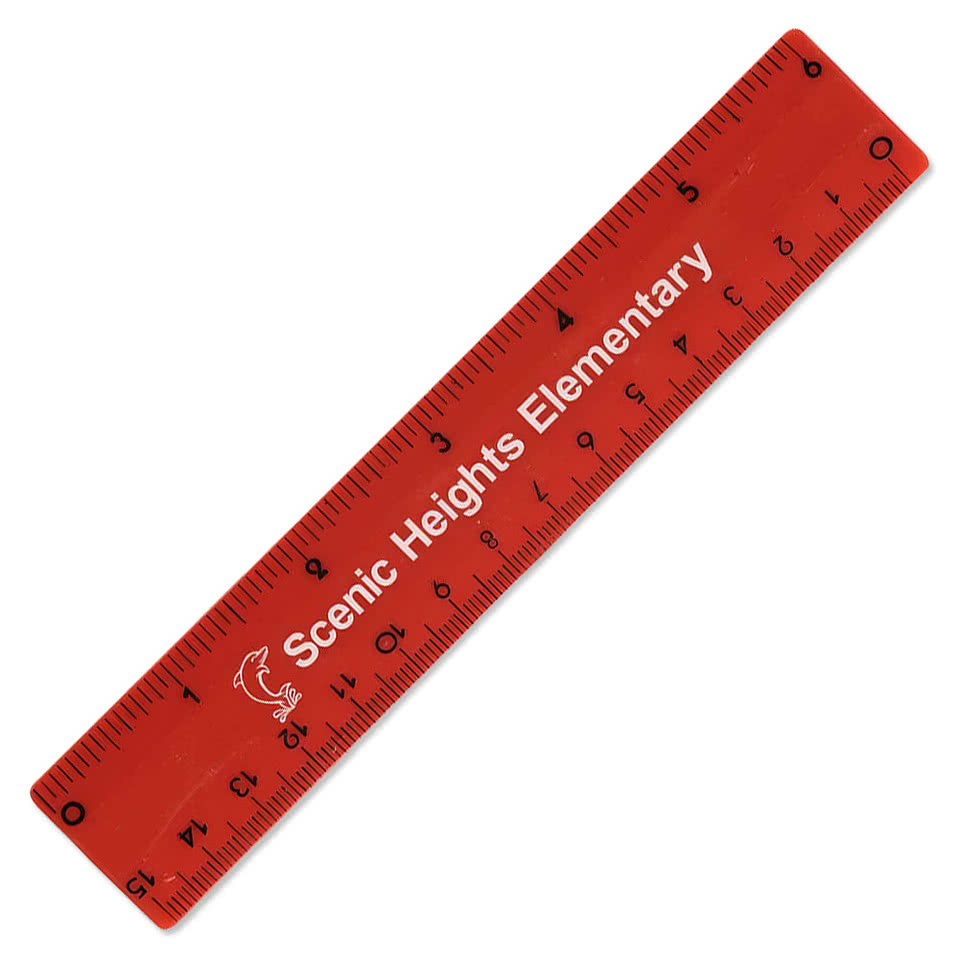 6" Plastic Ruler