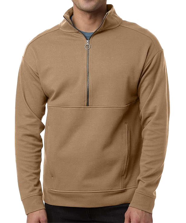 North End Mantra Ottoman Performance Half Zip Pullover