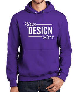 Port & Company Tall Essential Pullover Hoodie - Color: Purple