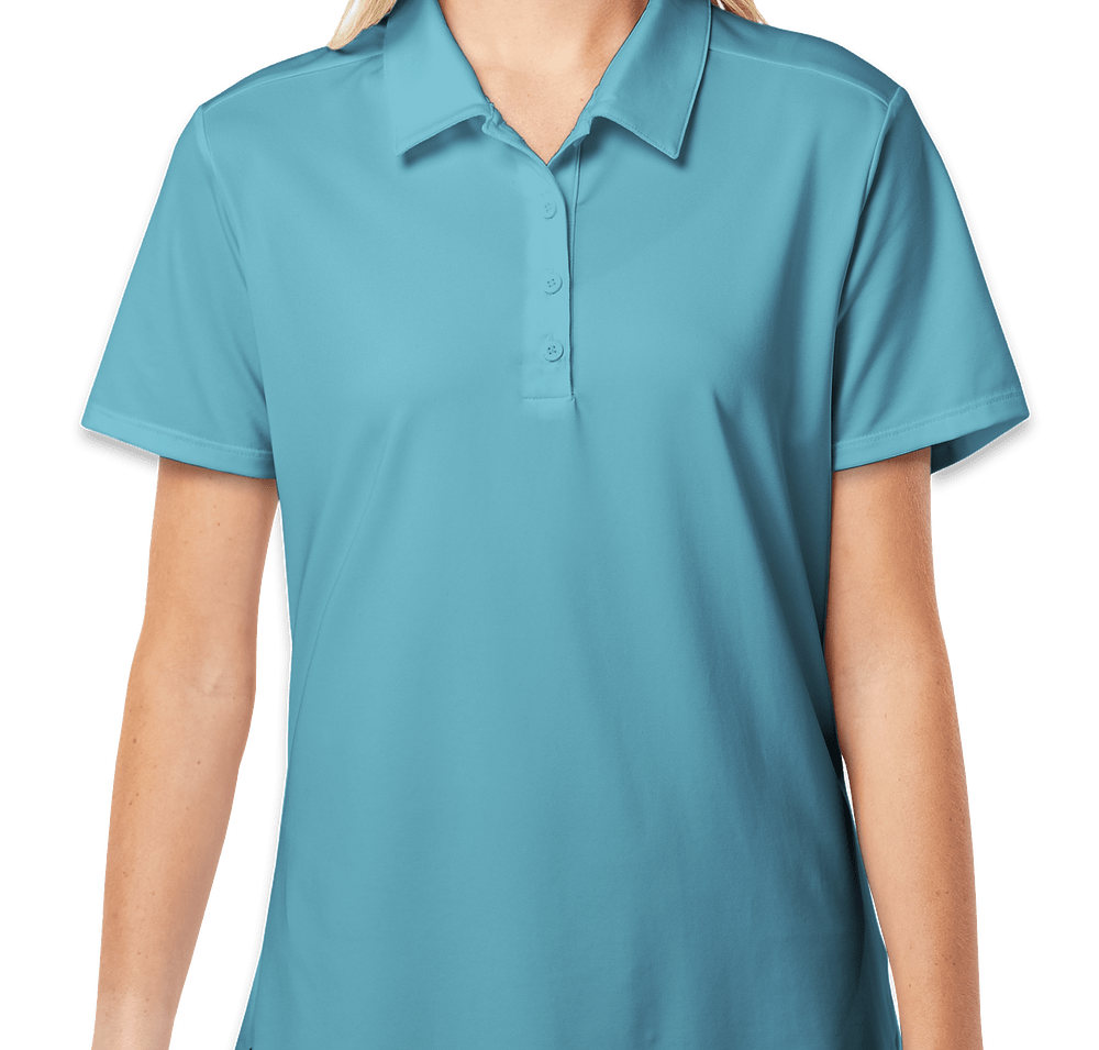 Adidas Women's Ultimate Recycled UPF 50 Performance Polo - Printed-default