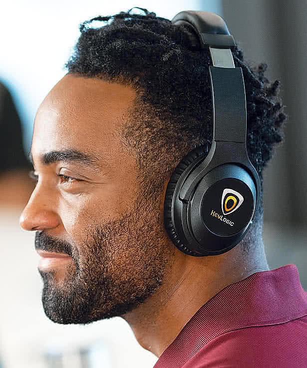 Hush Active Noise Cancelling Bluetooth Headphones
