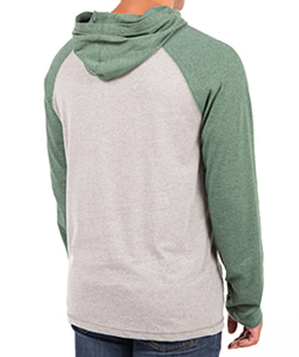 District Raglan Hooded Long Sleeve T-shirt