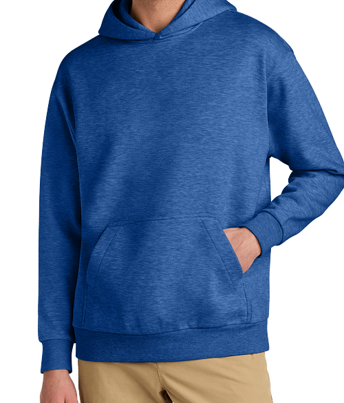 District V.I.T. Heavyweight Fleece Pullover Hoodie in Royal Frost