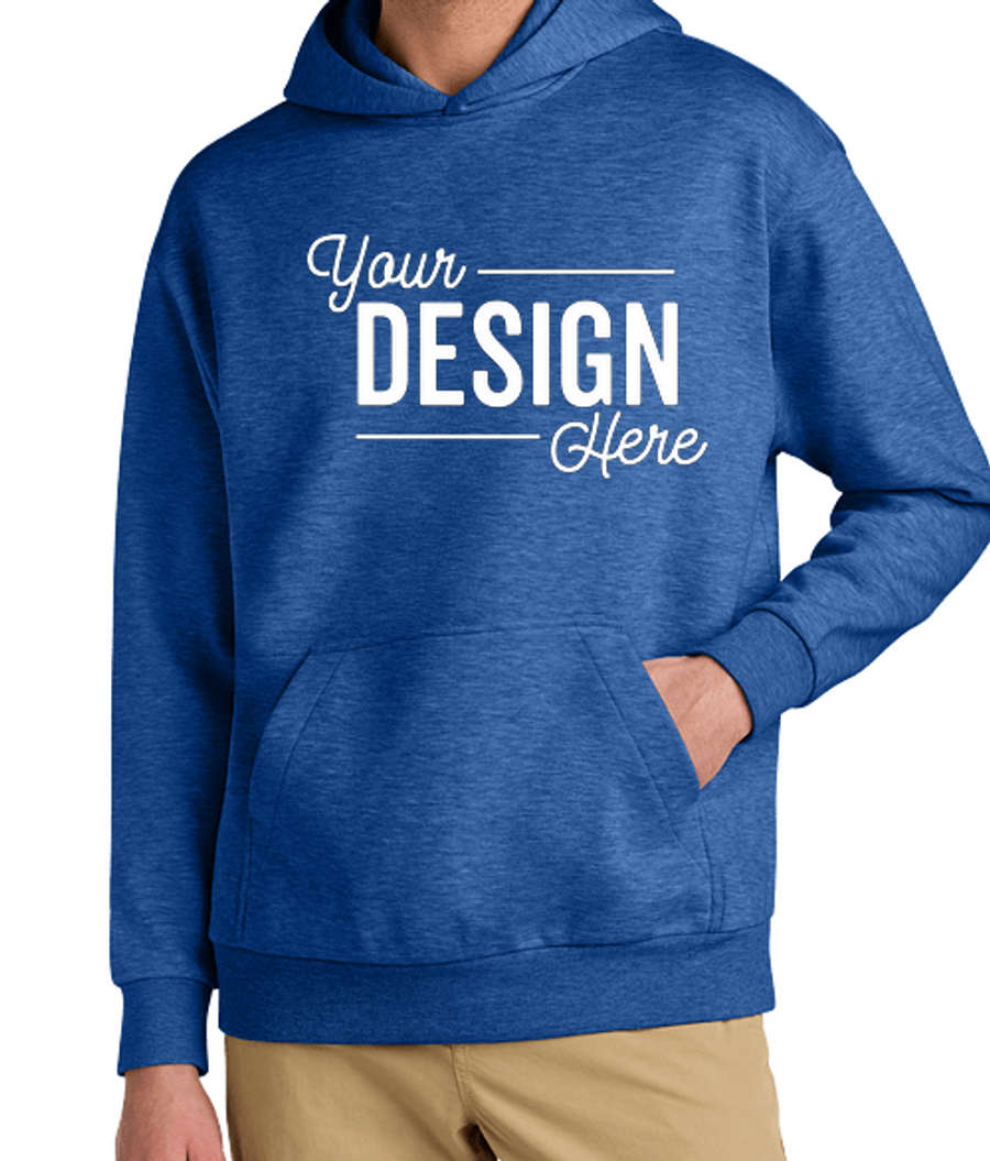 District V.I.T. Heavyweight Fleece Pullover Hoodie in Royal Frost