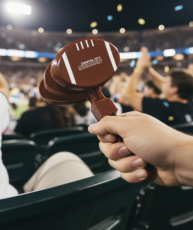 Football Clapper Noise Maker