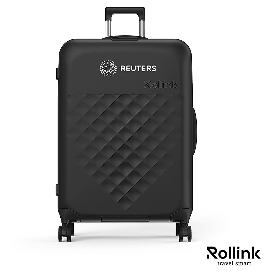 Rollink Flex 360 Large Checked Wheeled Suitcase