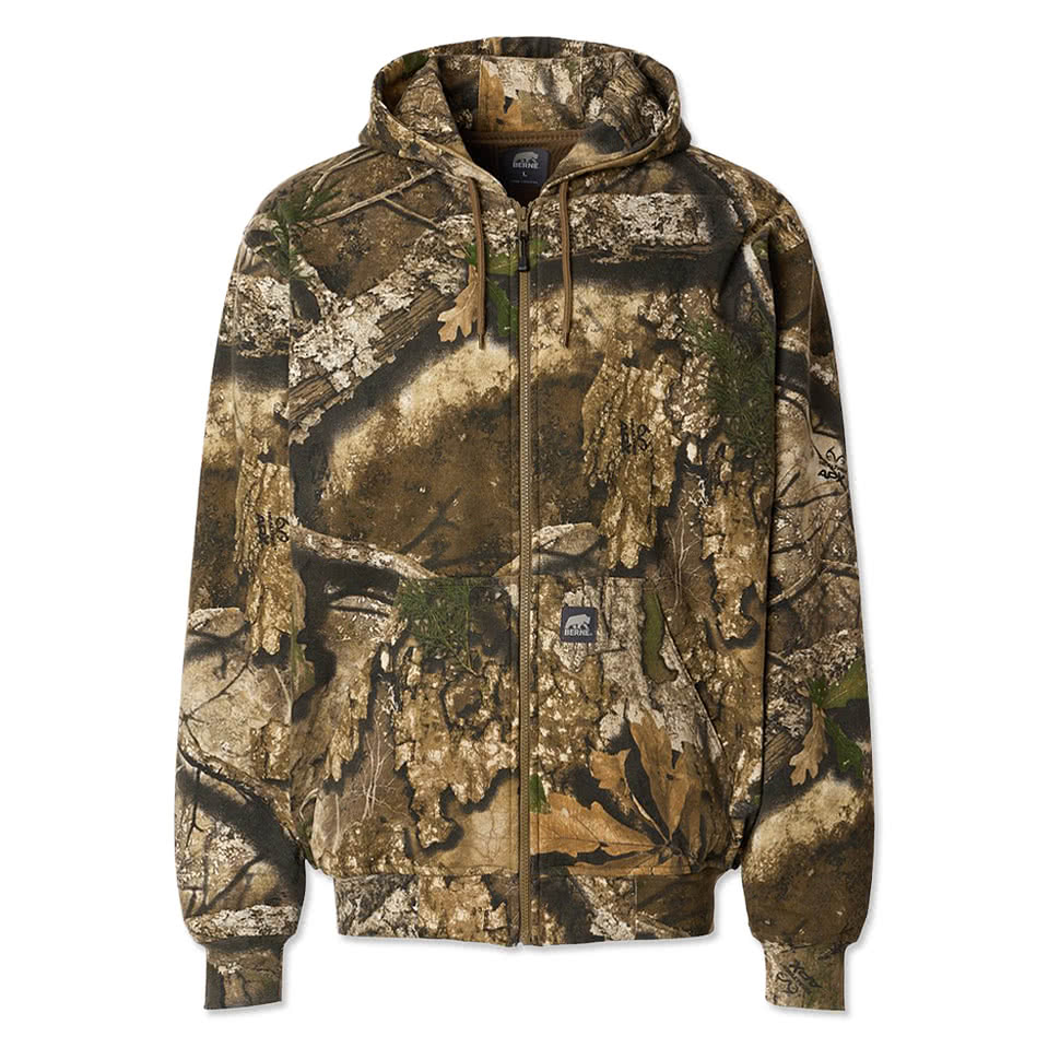 Berne Heritage Thermal Lined Zip Hoodie