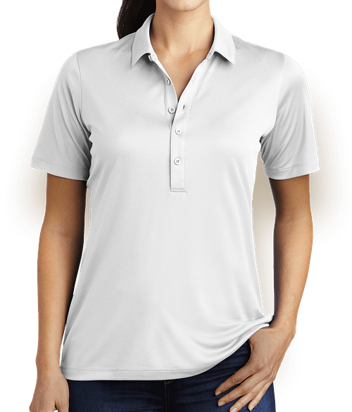 Sport-Tek Women's UPF 50 Performance Polo in White