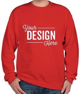 Russell Athletic Dri Power® Crewneck Sweatshirt - Color: True Red