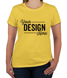 Canada - Gildan Women's 100% Cotton T-shirt - Color: Daisy