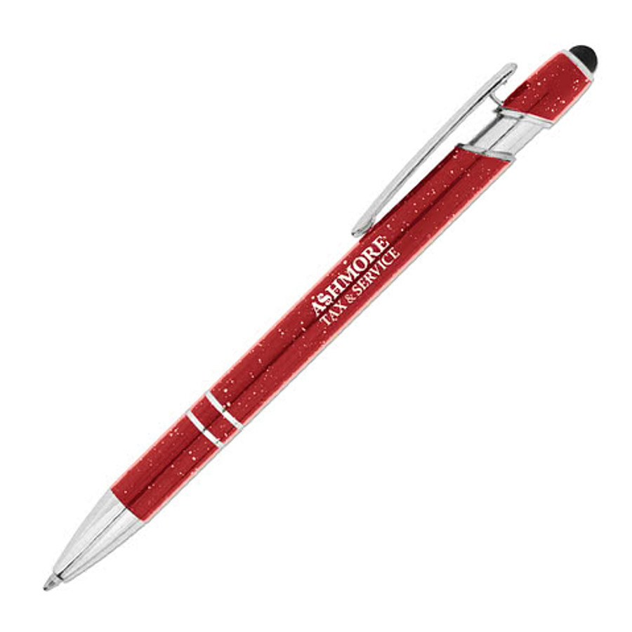 Campfire Incline Aluminum Stylus Pen (black ink) in Black
