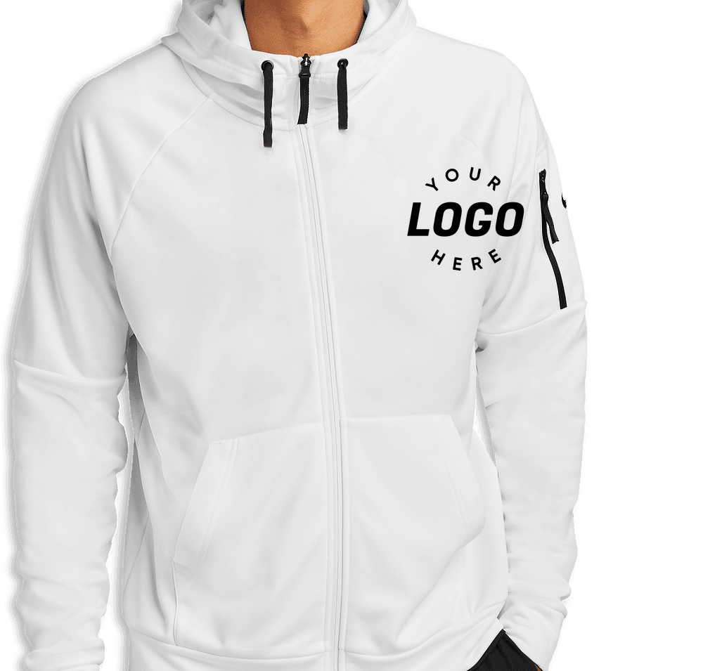 Custom Nike Therma-Fit Pocket Performance Zip Hoodie