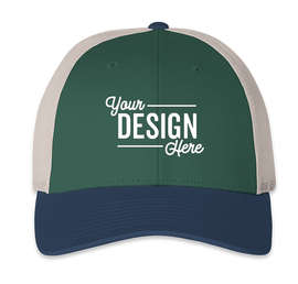Richardson Low Profile Trucker Hat - Color: Spruce / Birch / Light Navy