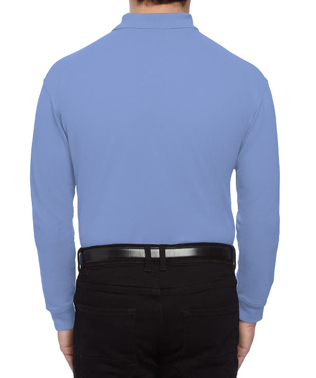 Blue Generation BLU-X-DRI Snag Resistant Long Sleeve Polo - Embroidered