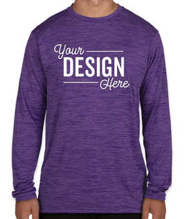 Augusta Tonal Heather Long Sleeve Performance Shirt