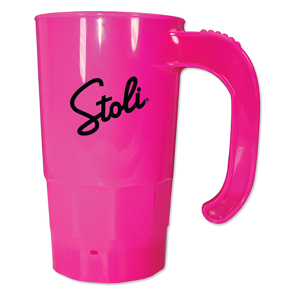 20 oz. Stackable Plastic Beverage Mug