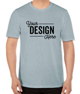 Next Level Festival Lightweight Crewneck T-shirt - Color: Stonewash Denim