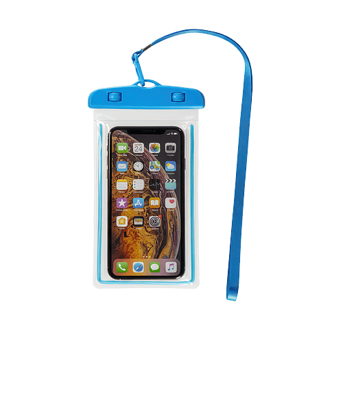 Best Buddy Tools Coral IPX8 Waterproof Phone Pouch in Blue