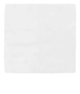 Full Color Microfiber Cleaning Cloth - Color: White