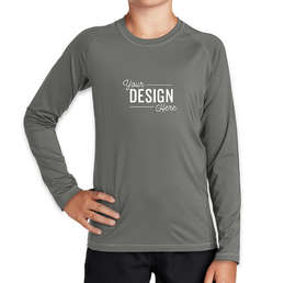 Sport-Tek Youth Long Sleeve Rash Guard Shirt