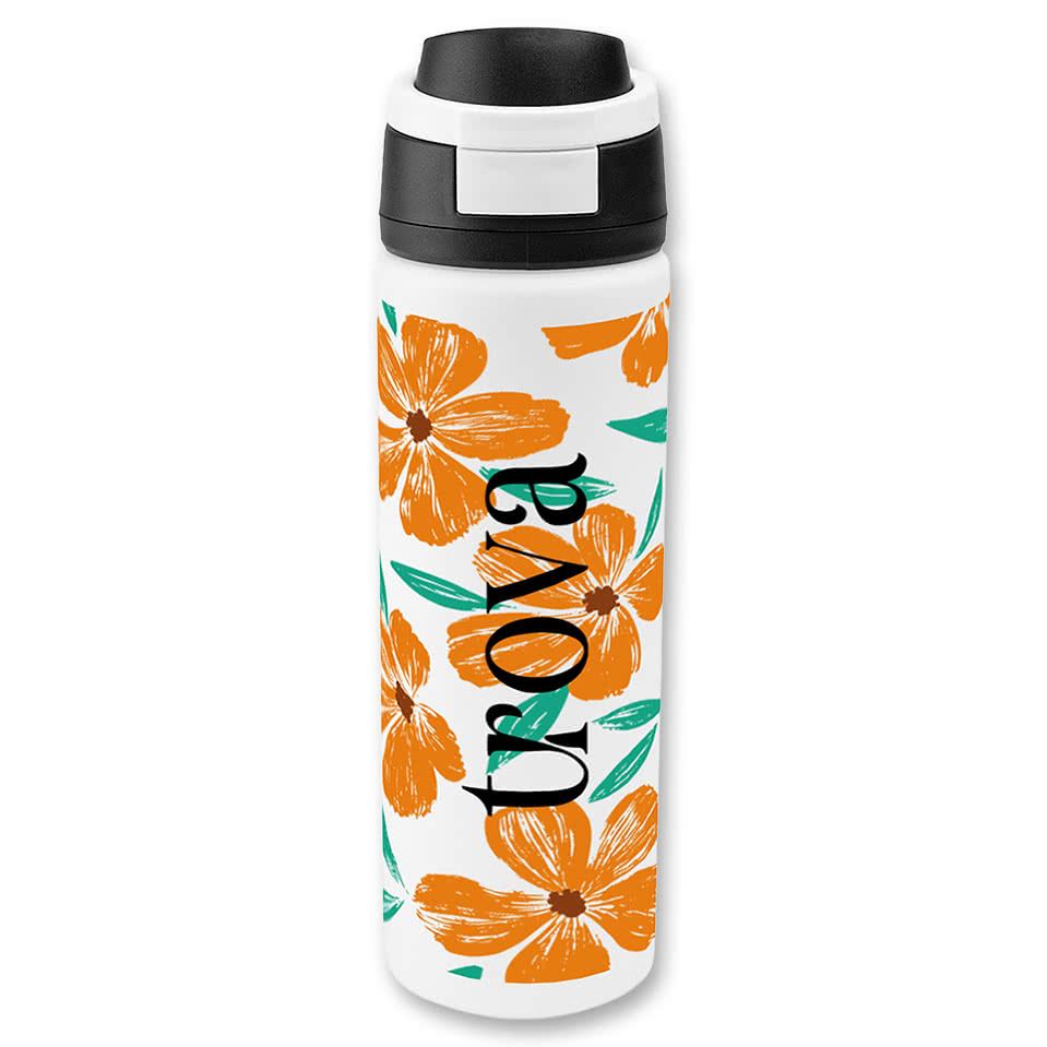 24 oz. Pop Sip Recycled Stainless Steel Water Bottle