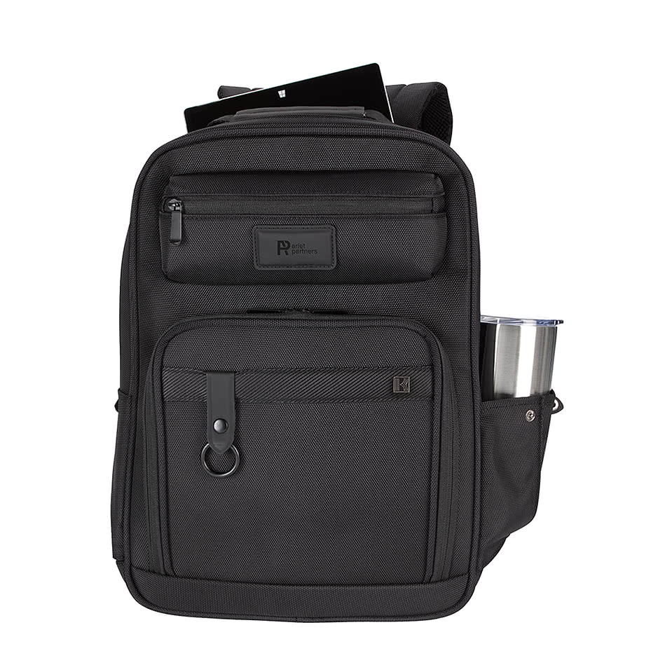 Debossed Kapston Stratford Business 17" Computer  Backpack