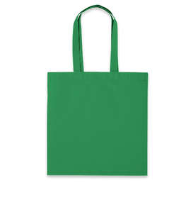 Lightweight 100% Cotton Tote Bag - Color: Kelly