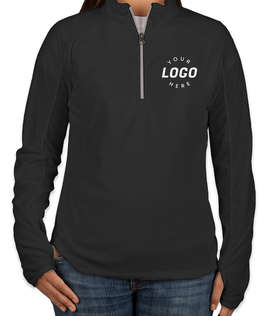 Port Authority Women's Quarter Zip Microfleece Pullover