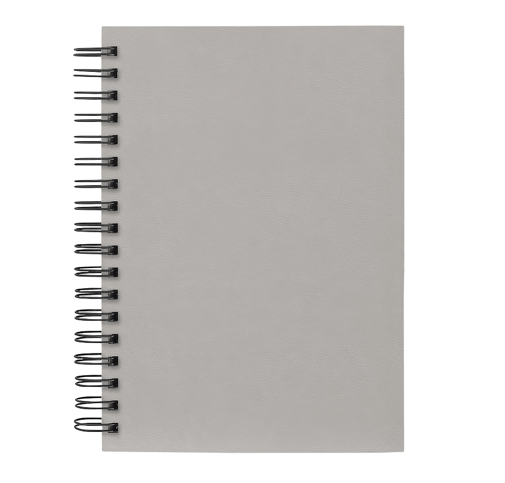 Castelli Debossed Tucson Scribe Grande Lined Spiral Hard Cover Notebook-default