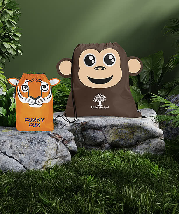 Full Color Paws N Claws Gift Bag