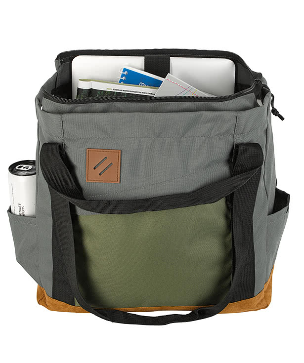 Full Color Kapston Willow Recycled 15" Computer Tote-Pack