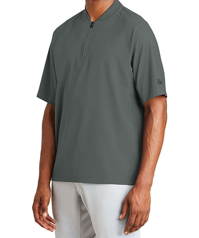 Custom New Era Cage Baseball Short Sleeve Jacket - Design Team Jerseys  Online at